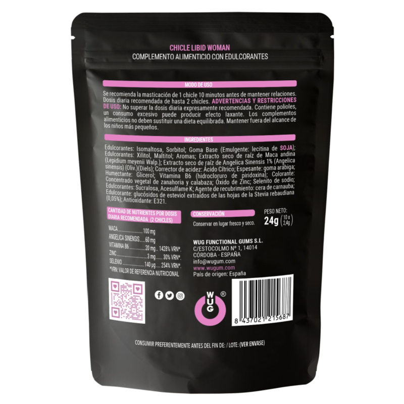 WUG SEX SENSE - LIBID WOMEN ENHANCER 10 UNITS – Image 2