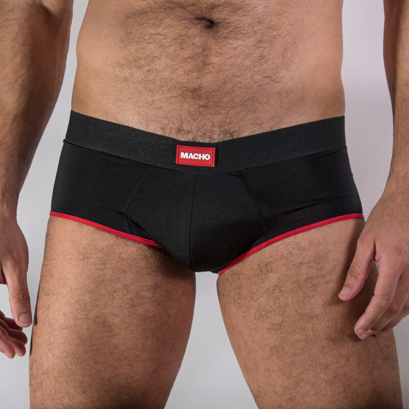 MACHO - MS24R SLIP ROUGE FONCÉ L – Image 2
