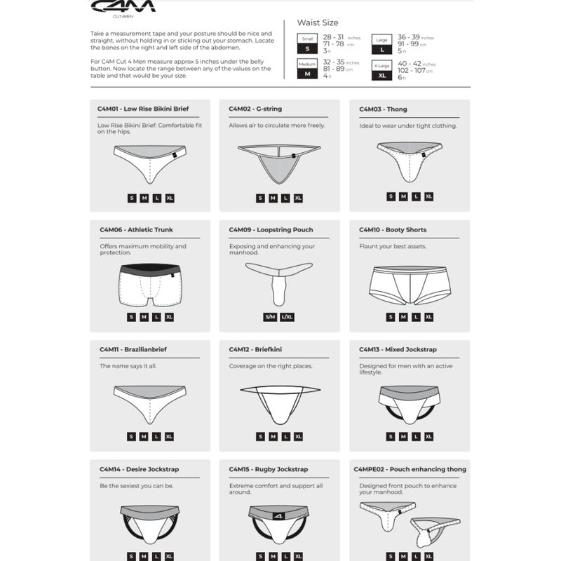 CUT4MEN - JOCKSTRAP DESIRE CUIRETTE BLEU XL – Image 5
