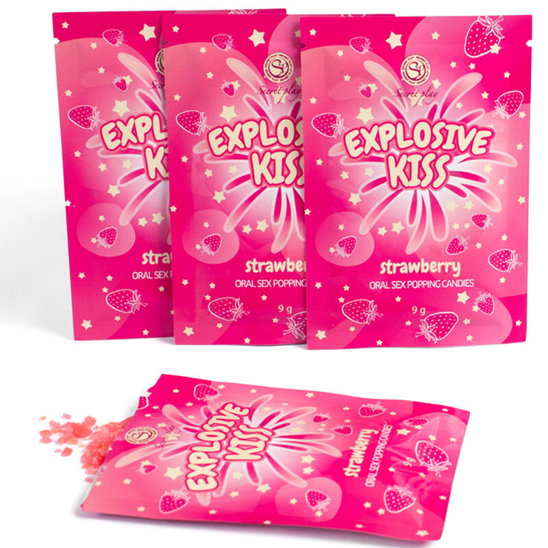 SECRETPLAY - BONBONS EXPLOSIFS À LA FRAISE – Image 3