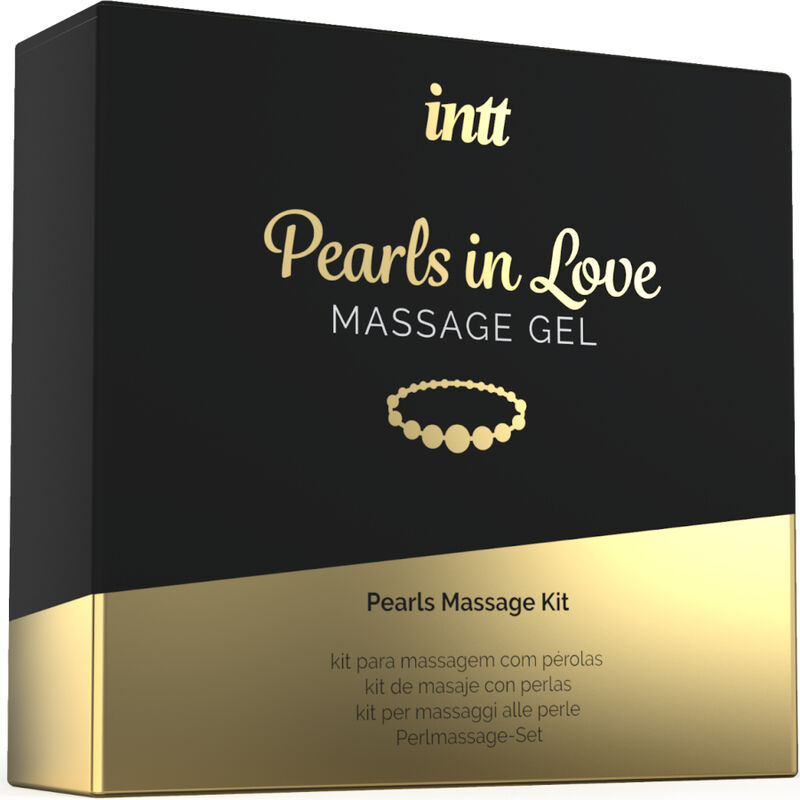 INTT MASSAGE & ORAL SEX - PERLES AMOUREUSES AVEC COLLIER DE PERLES ET GEL DE SILICONE – Image 3