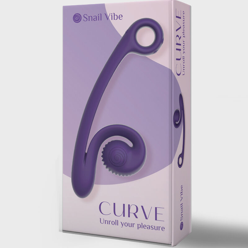 SNAIL VIBE - VIBRATEUR COURBE VIOLET – Image 4