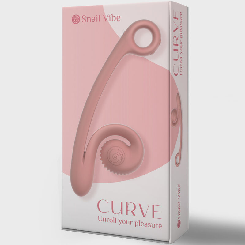 SNAIL VIBE - VIBRATEUR COURBE ORANGE – Image 4