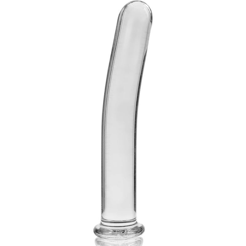 NEBULA SERIES BY IBIZA - MODÈLE 8 GODE EN VERRE BOROSILICATE CLAIR 14.5 CM -O- 2 CM – Image 5