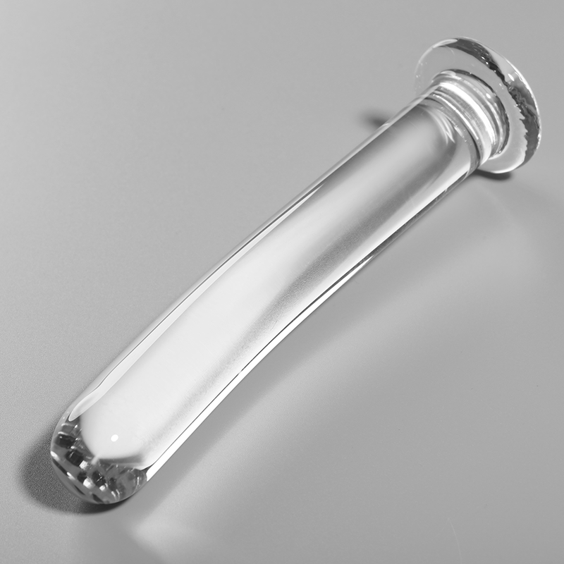 NEBULA SERIES BY IBIZA - MODÈLE 8 GODE EN VERRE BOROSILICATE CLAIR 14.5 CM -O- 2 CM – Image 2