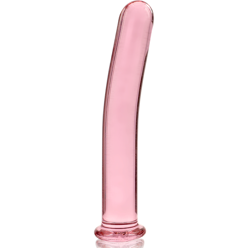 NEBULA SERIES BY IBIZA - MODÈLE 8 GODE EN VERRE BOROSILICATE ROSE 14.5 CM -O- 2 CM – Image 5