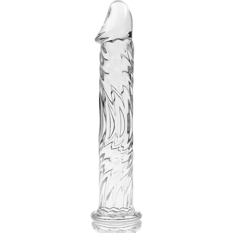 NEBULA SERIES BY IBIZA - MODÈLE 12 GODE EN VERRE BOROSILICATE CLAIR 17 CM -O- 3.5 CM – Image 5