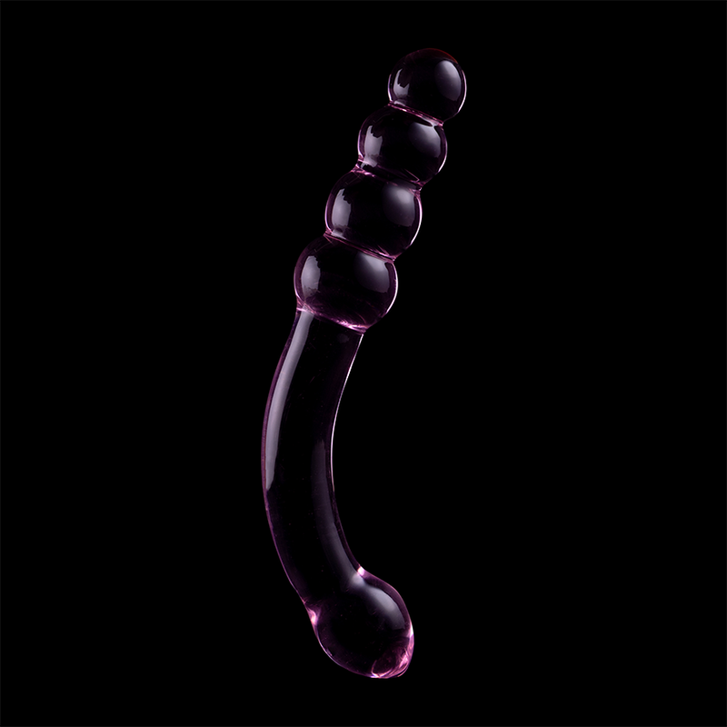 NEBULA SERIES BY IBIZA - MODÈLE 14 GODE EN VERRE BOROSILICATE ROSE 18.5 CM -O- 3 CM – Image 7