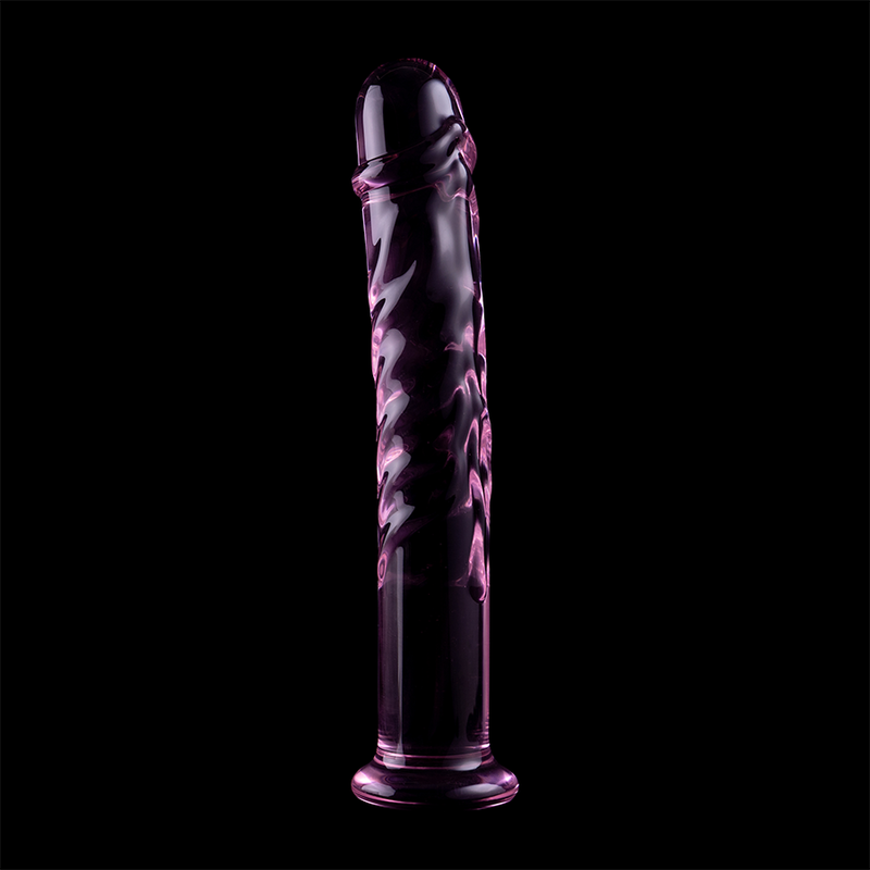 NEBULA SERIES BY IBIZA - MODÈLE 16 GODE EN VERRE BOROSILICATE ROSE 18.5 CM -O- 3 CM – Image 7