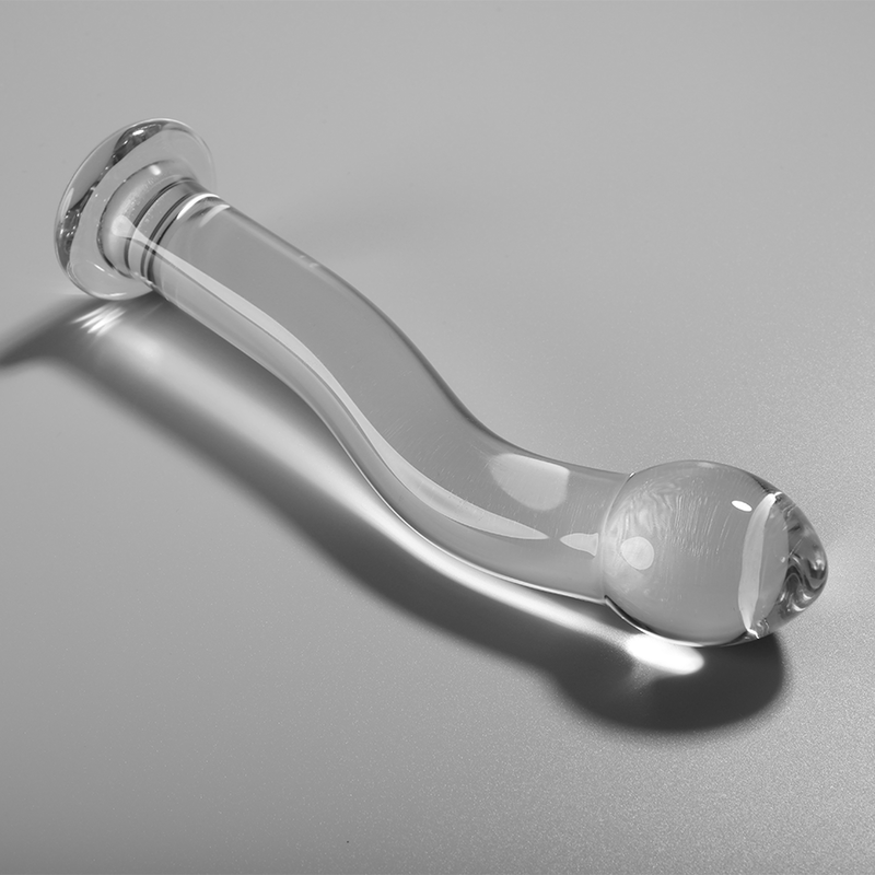 NEBULA SERIES BY IBIZA - MODÈLE 18 GODE EN VERRE BOROSILICATE CLAIR 18.5 CM -O- 3.5 CM – Image 2