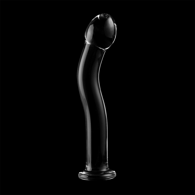 NEBULA SERIES BY IBIZA - MODÈLE 18 GODE EN VERRE BOROSILICATE CLAIR 18.5 CM -O- 3.5 CM – Image 7