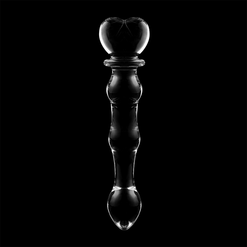 NEBULA SERIES BY IBIZA - MODÈLE 21 GODE EN VERRE BOROSILICATE CLAIR 20.5 CM -O- 3.5 CM – Image 7