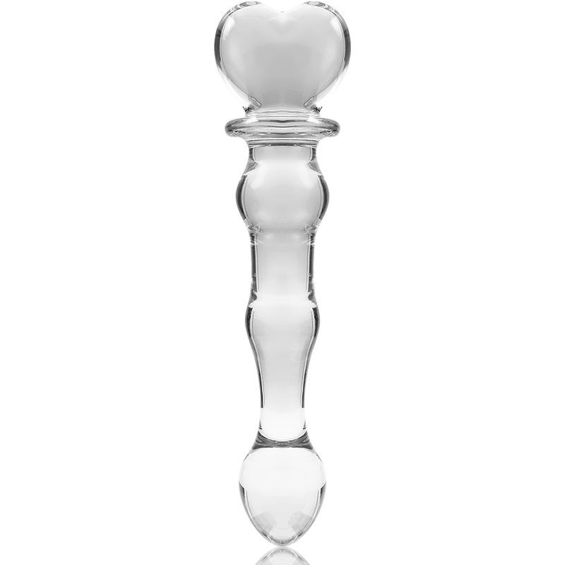 NEBULA SERIES BY IBIZA - MODÈLE 21 GODE EN VERRE BOROSILICATE CLAIR 20.5 CM -O- 3.5 CM – Image 5