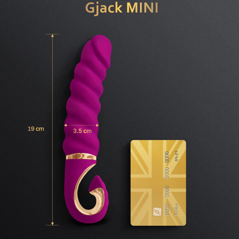 G-VIBE - VIBRATEUR GJACK MINI VIOLET EN SILICONE – Image 2