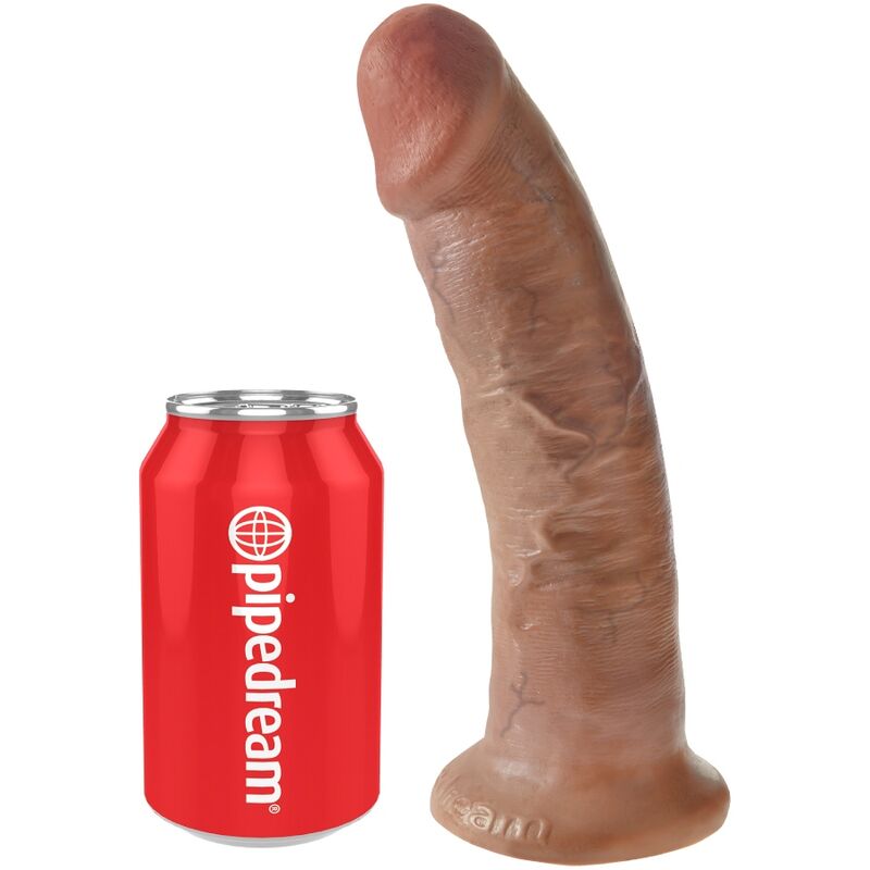 KING COCK - PÉNIS RÉALISTE 21.7 CM CARAMEL – Image 5