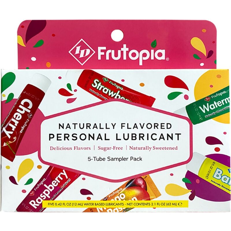 ID FRUTOPIA - LUBRIFIANT ASSORTIMENT 5 PACK 12 ML – Image 3