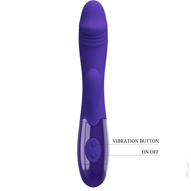 PRETTY LOVE - VIBRATEUR SNAPPY YOUTH & STIMULATEUR DE POINT G VIOLET – Image 7