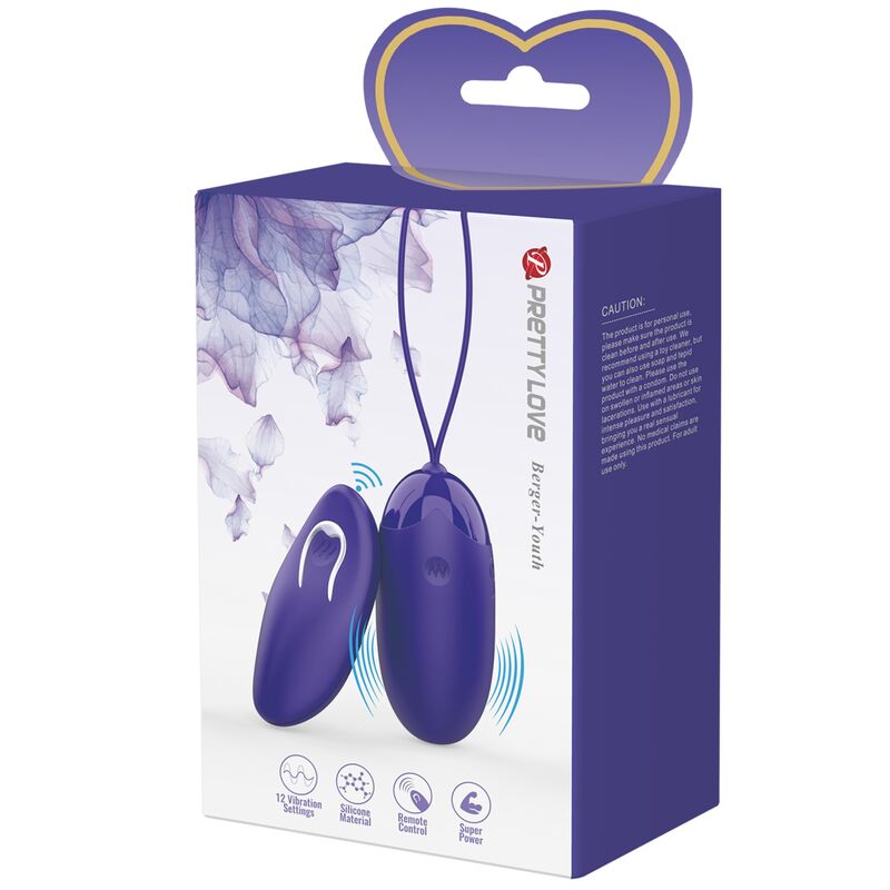 PRETTY LOVE - BERGER YOUTH OEUF VIBRANT TÉLÉCOMMANDÉ VIOLET – Image 9