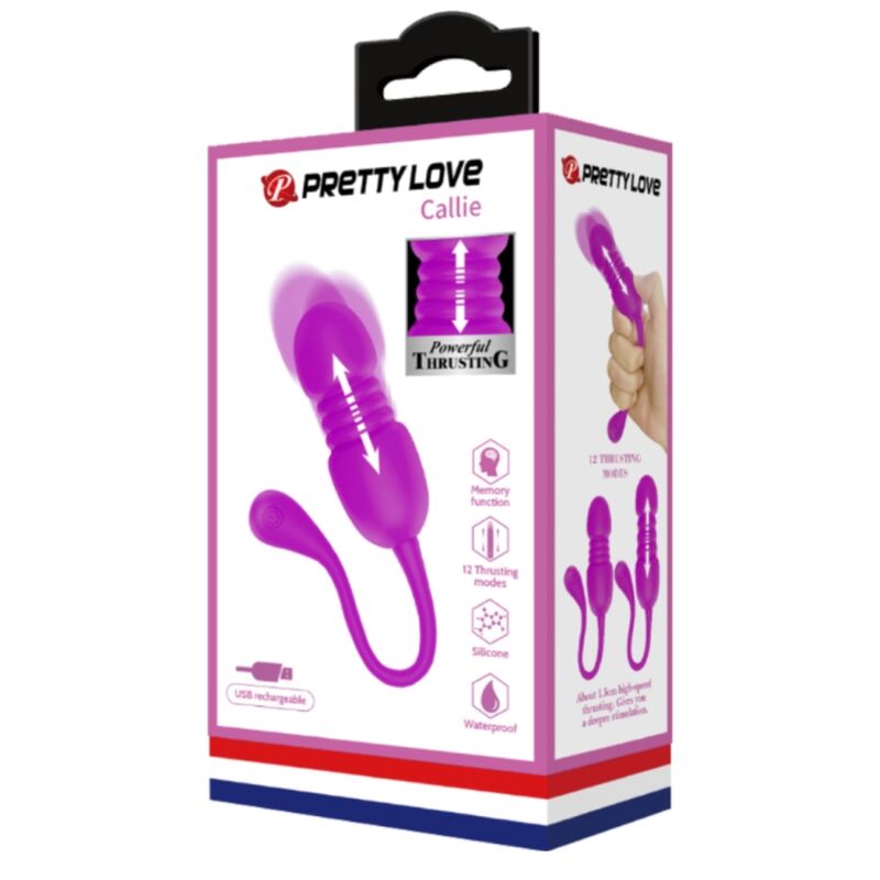 PRETTY LOVE - OEUF VIBRANT RECHARGEABLE CALLIE VIOLET – Image 7