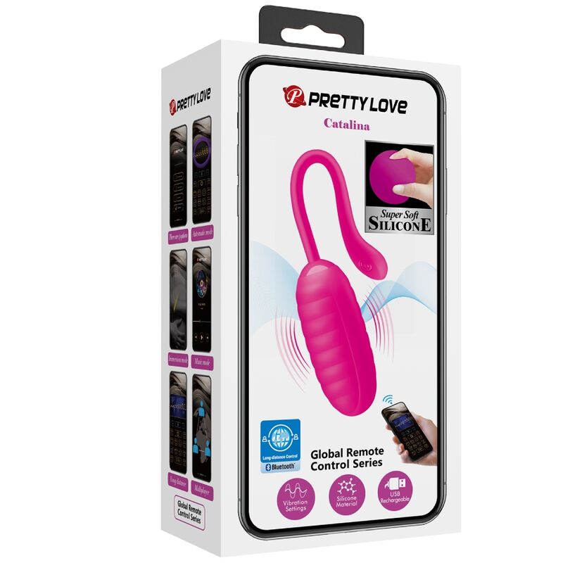 PRETTY LOVE - OEUF VIBRANT RECHARGEABLE CATALINA ROSE – Image 12