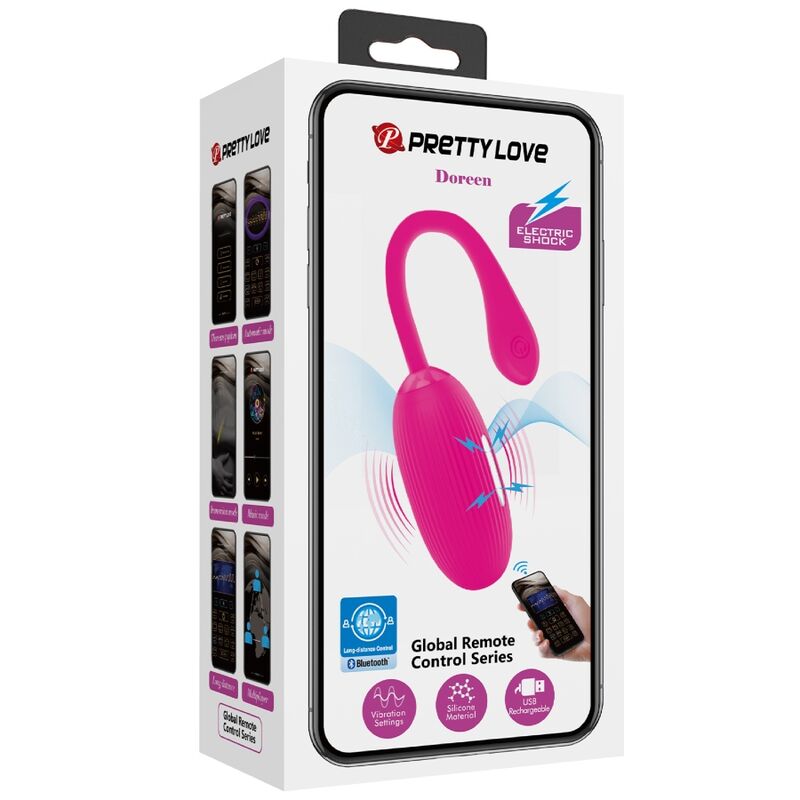 PRETTY LOVE - OEUF VIBRANT RECHARGEABLE DOREEN MAGENTA TÉLÉCOMMANDE – Image 12