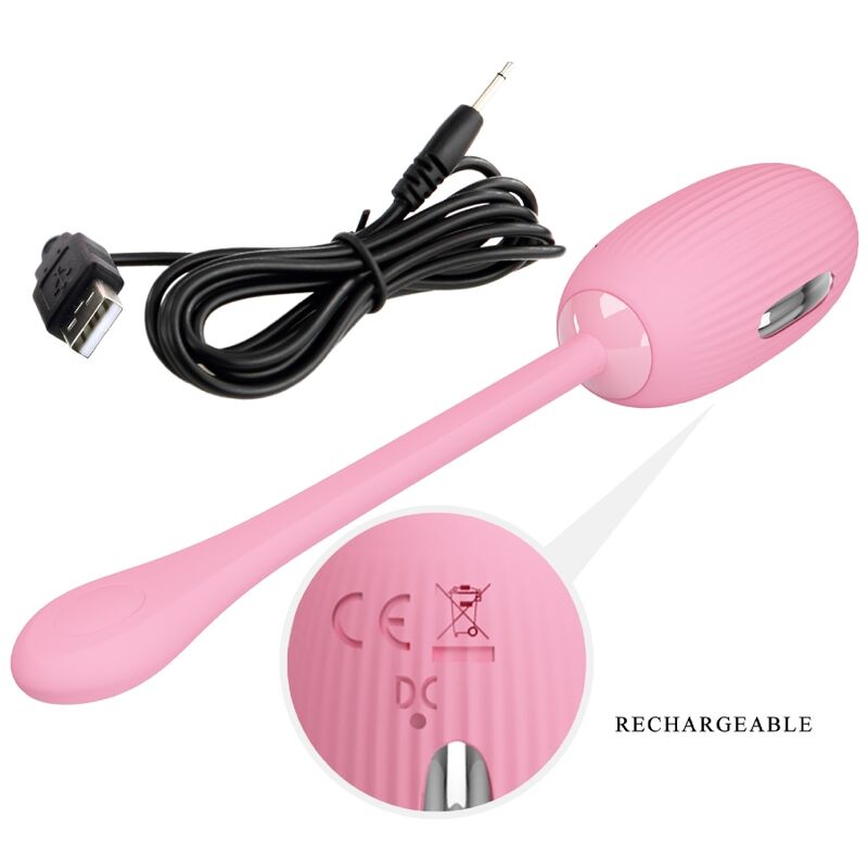 PRETTY LOVE - OEUF VIBRANT RECHARGEABLE ROSE DOREEN – Image 6