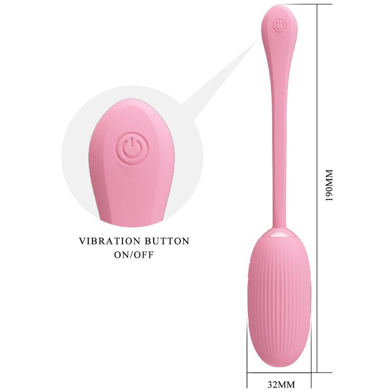 PRETTY LOVE - OEUF VIBRANT RECHARGEABLE ROSE DOREEN – Image 5