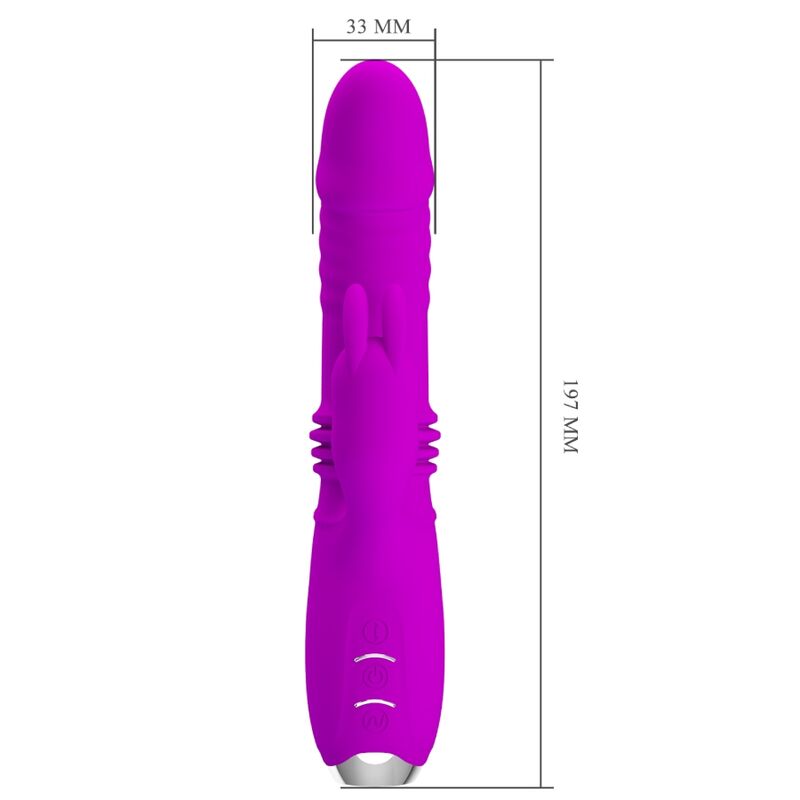 PRETTY LOVE - VIBRATEUR LAPIN RECHARGEABLE DOROTHY VIOLET – Image 9