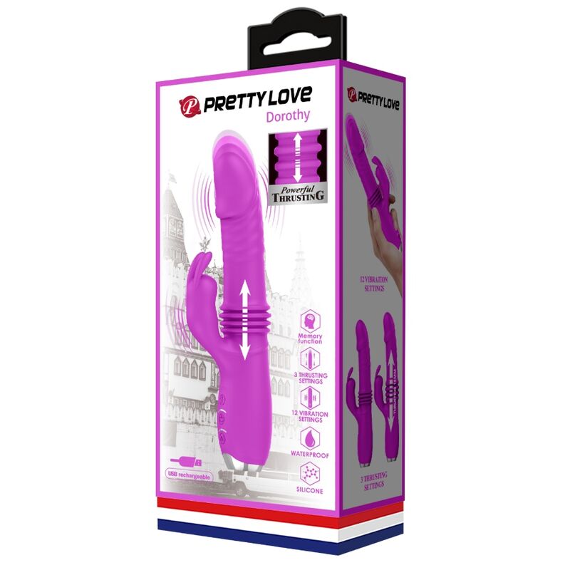 PRETTY LOVE - VIBRATEUR LAPIN RECHARGEABLE DOROTHY VIOLET – Image 12