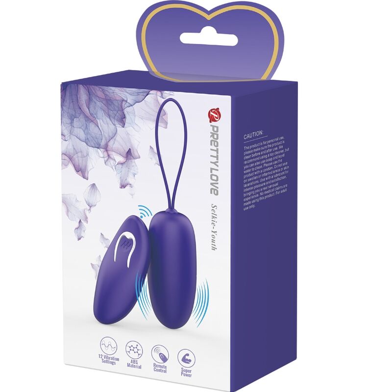 PRETTY LOVE - SELKIE YOUTH MINI OEUF VIBRANT TÉLÉCOMMANDE VIOLET – Image 8