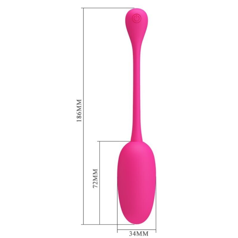 PRETTY LOVE - OEUF VIBRANT RECHARGEABLE KNUCKER ROSE – Image 5