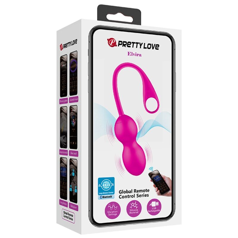 PRETTY LOVE - BALLES VIBRANTES RECHARGEABLES ELVIRA ROSE – Image 14