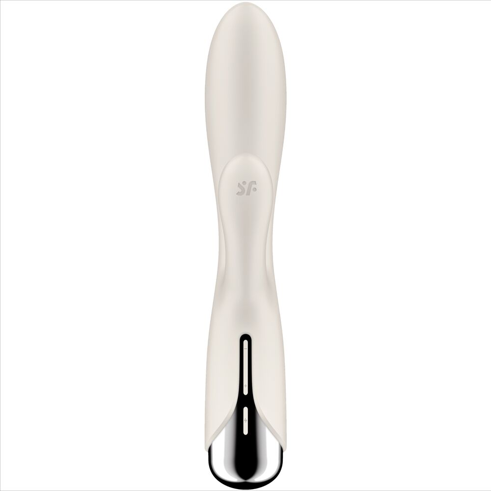 SATISFYER - SPINNING RABBIT 1 CLITORIS ET STIMULATION DU POINT G BEIGE – Image 2