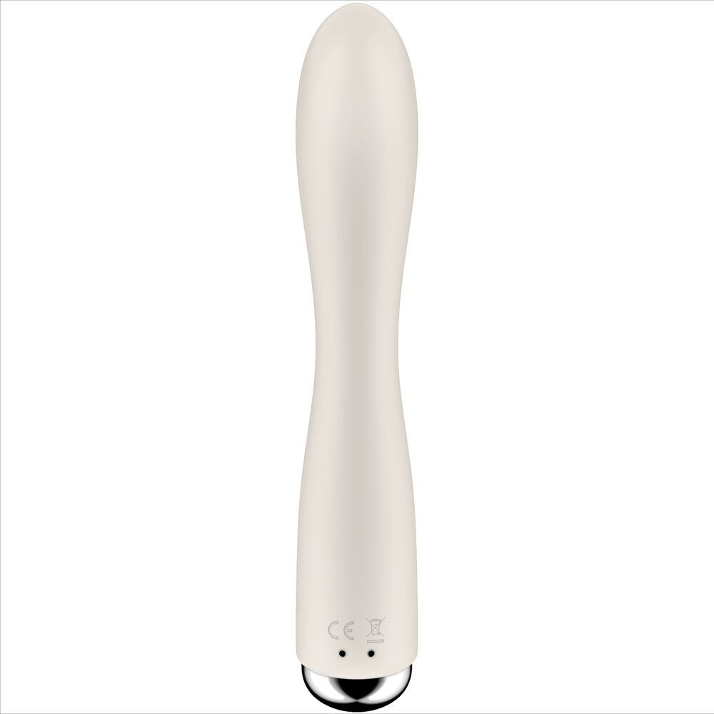 SATISFYER - SPINNING RABBIT 1 CLITORIS ET STIMULATION DU POINT G BEIGE – Image 3