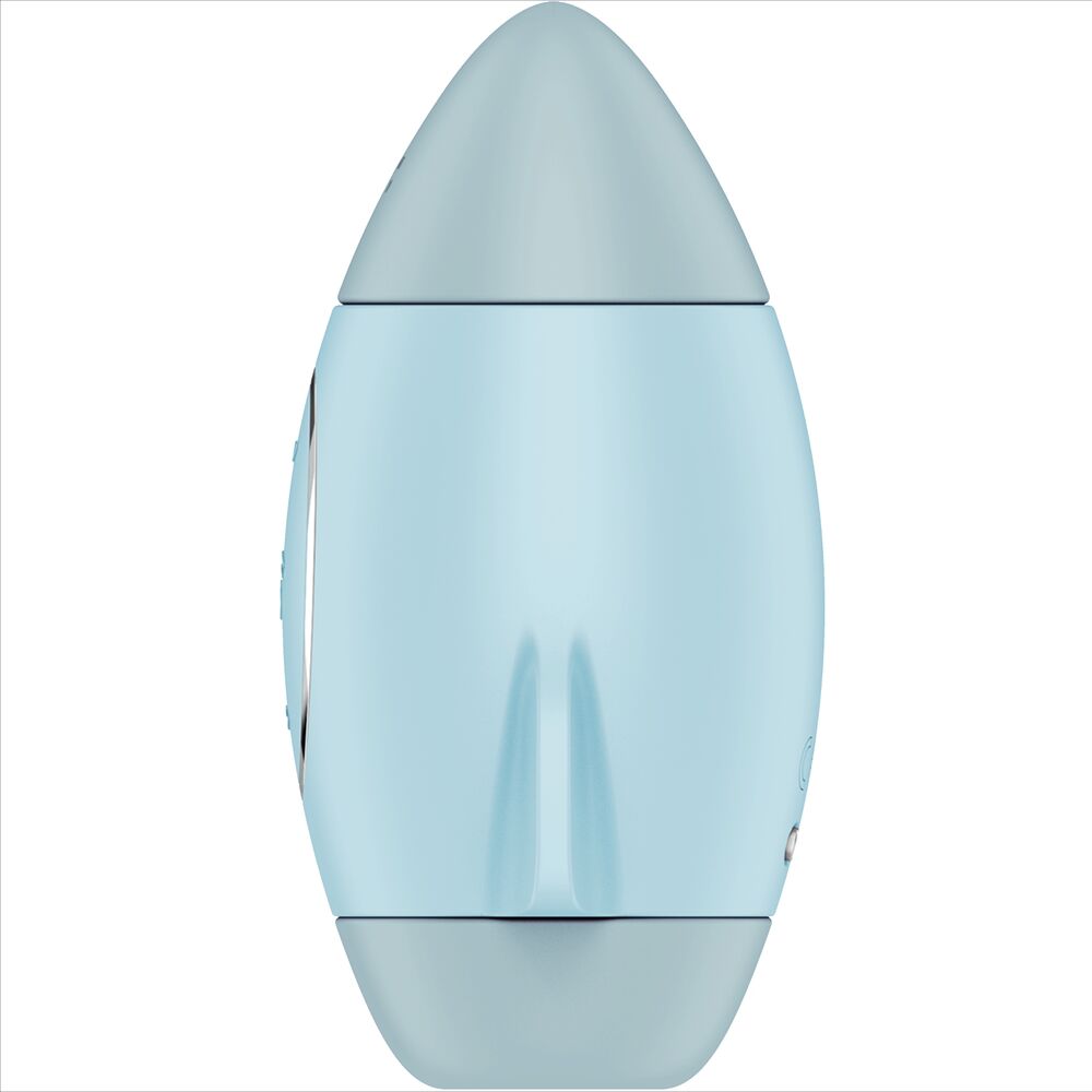 SATISFYER - MISSION CONTROL BLEU PETIT VIBRATEUR DOUBLE IMPULSION – Image 2