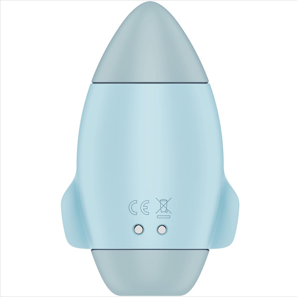 SATISFYER - MISSION CONTROL BLEU PETIT VIBRATEUR DOUBLE IMPULSION – Image 4