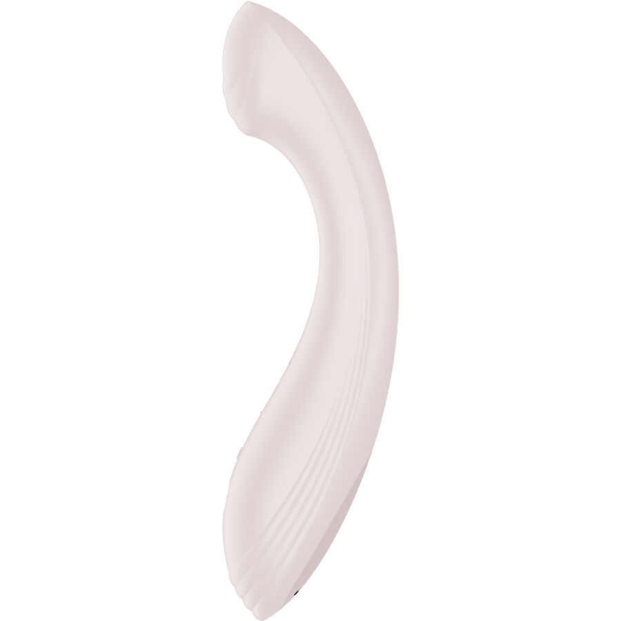 SATISFYER - STIMULATEUR VIBRATEUR G-FORCE G-SPOT BEIGE – Image 2