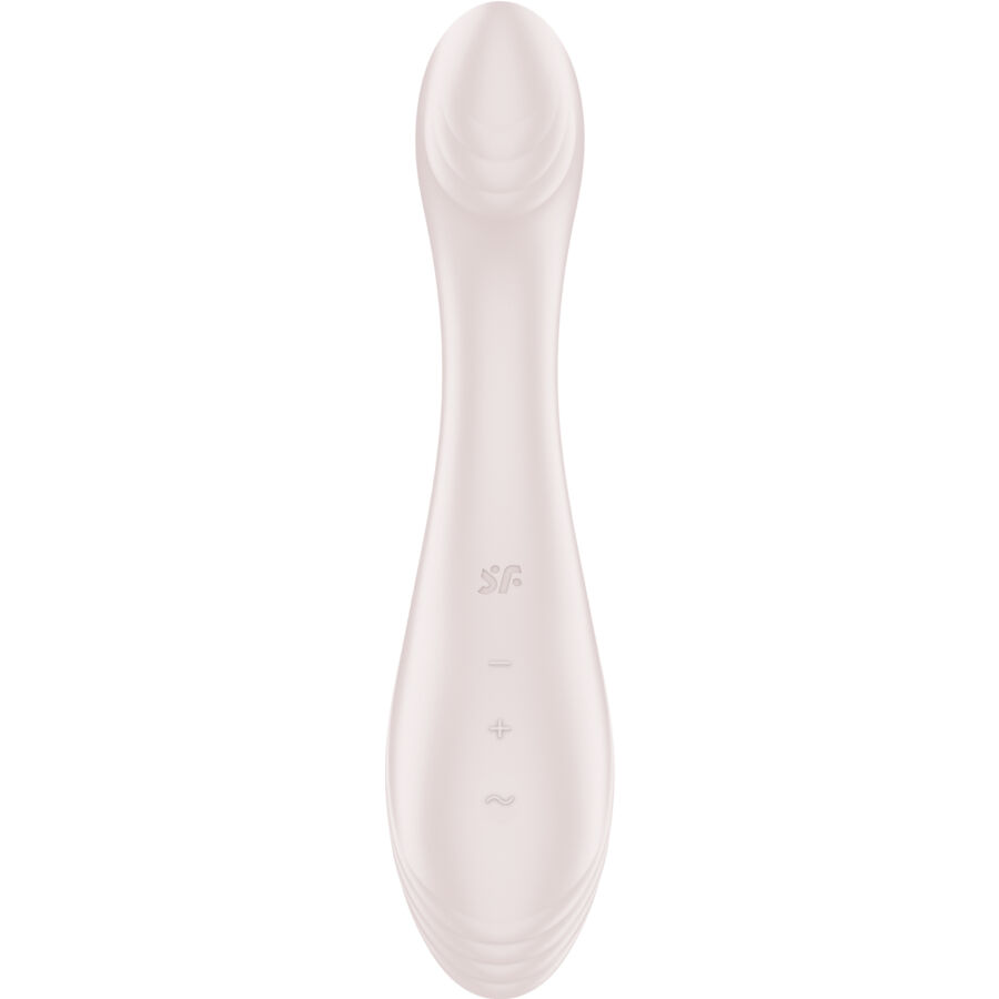 SATISFYER - STIMULATEUR VIBRATEUR G-FORCE G-SPOT BEIGE – Image 3