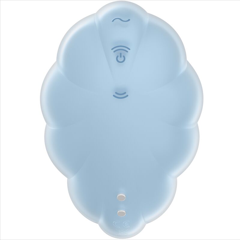 SATISFYER - VIBRATEUR CLOUD DANCER BLEU AIR PULSE – Image 2
