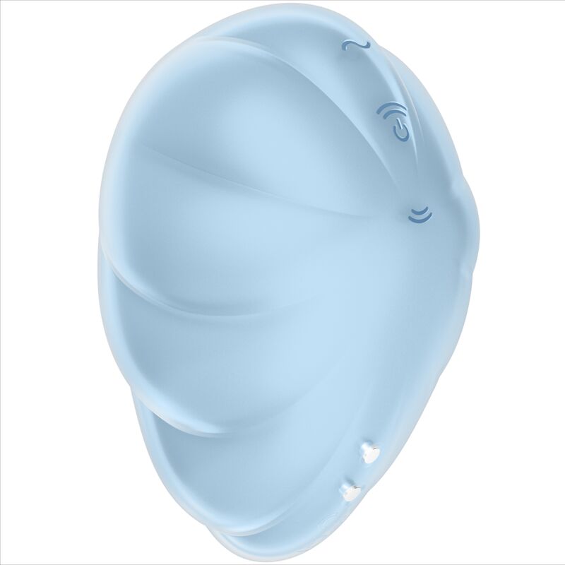 SATISFYER - VIBRATEUR CLOUD DANCER BLEU AIR PULSE – Image 4