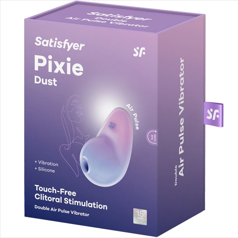 SATISFYER - STIMULATEUR PIXIE DUST LILAS AIR PLUSE – Image 5