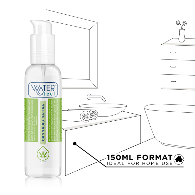WATERFEEL - LUBRIFIANT AU CANNABIS 150 ML – Image 5