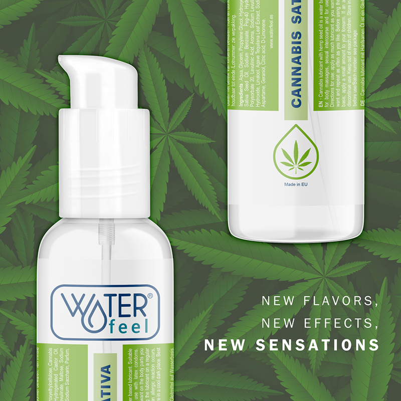 WATERFEEL - LUBRIFIANT AU CANNABIS 150 ML – Image 6