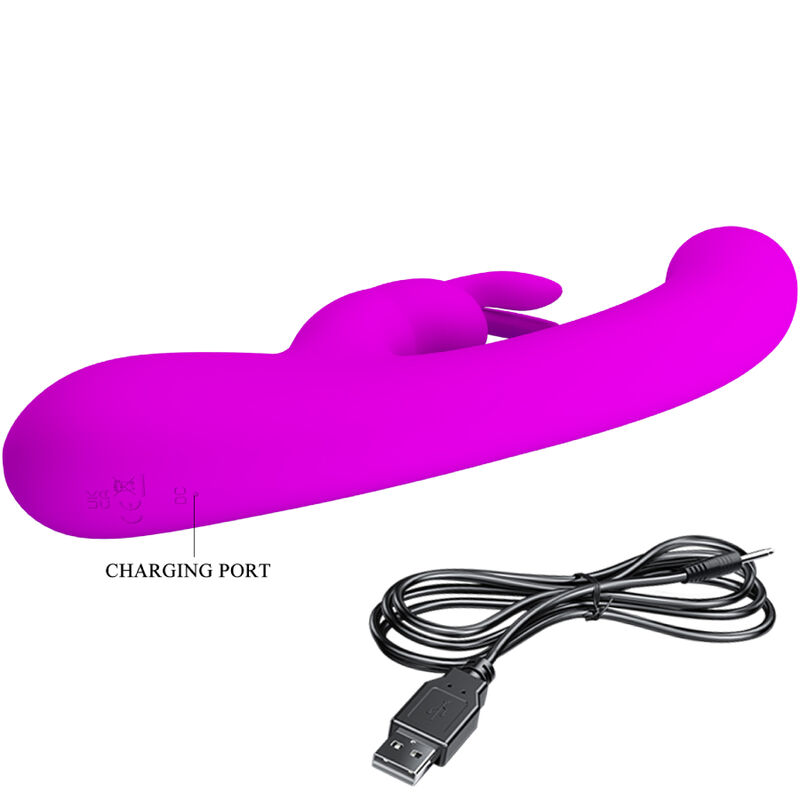 PRETTY LOVE - VIBRATEUR LAMAR LAPIN ET SPOT G VIOLET – Image 7