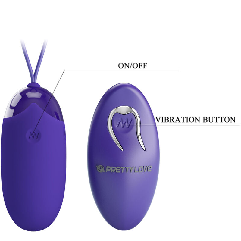 PRETTY LOVE - BERGER YOUTH OEUF VIBRANT TÉLÉCOMMANDÉ VIOLET – Image 8