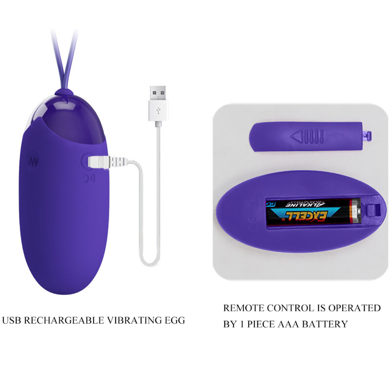PRETTY LOVE - BERGER YOUTH OEUF VIBRANT TÉLÉCOMMANDÉ VIOLET – Image 7