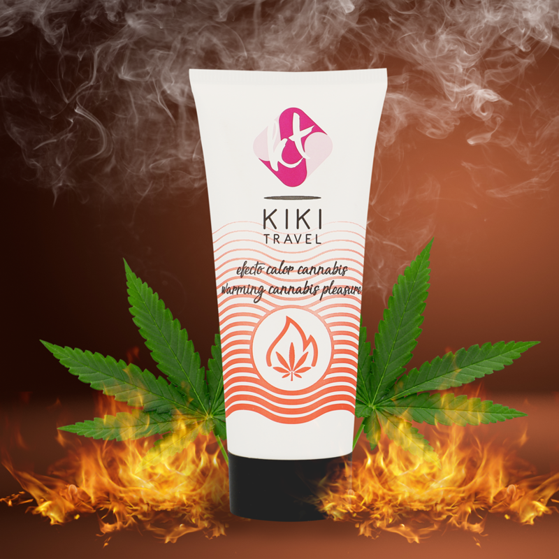 KIKÍ TRAVEL - CANNABIS LUBRIFIANT EFFET CHAUD 50 ML – Image 5