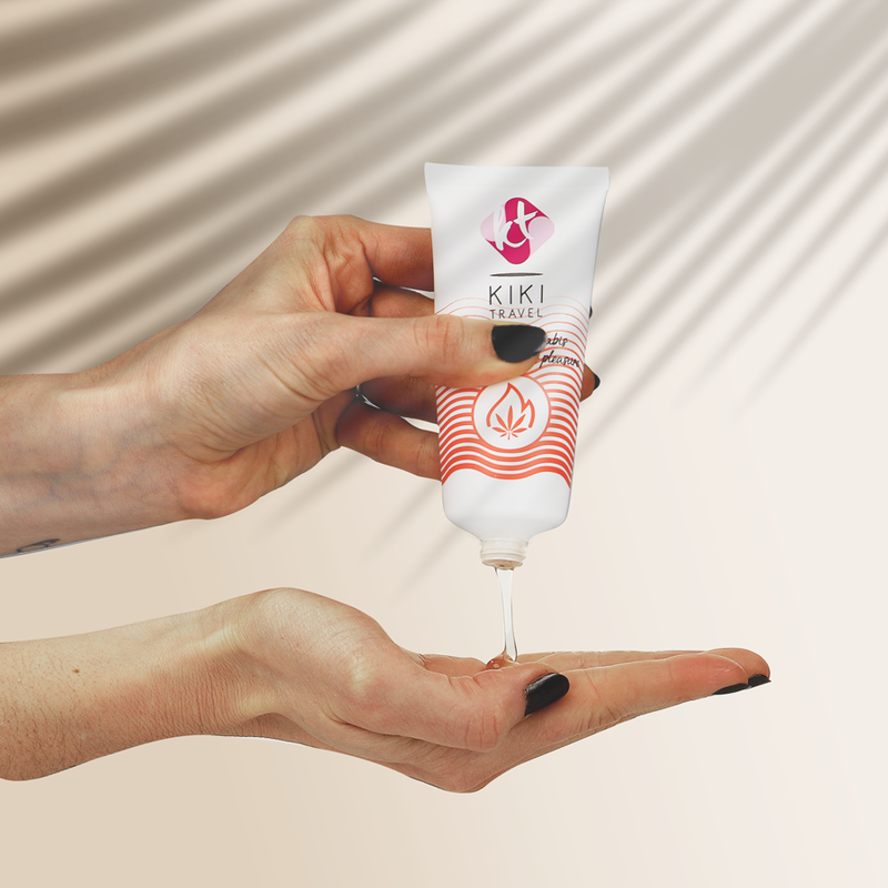 KIKÍ TRAVEL - CANNABIS LUBRIFIANT EFFET CHAUD 50 ML – Image 7