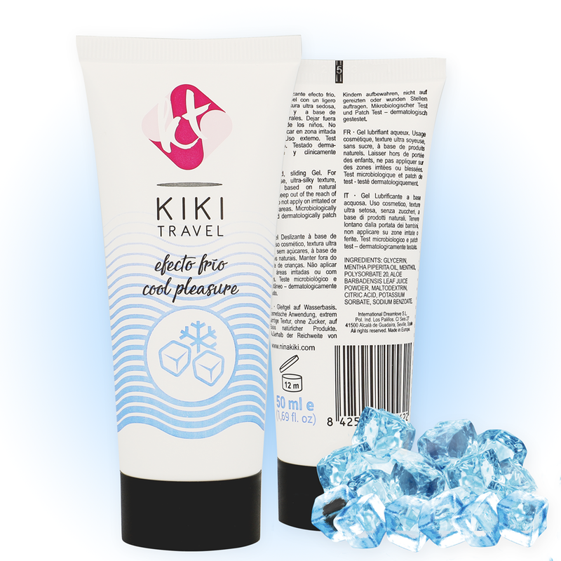 KIKÍ TRAVEL - LUBRIFIANT EFFET REFROIDISSANT 50 ML – Image 2