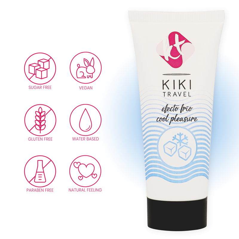KIKÍ TRAVEL - LUBRIFIANT EFFET REFROIDISSANT 50 ML – Image 4